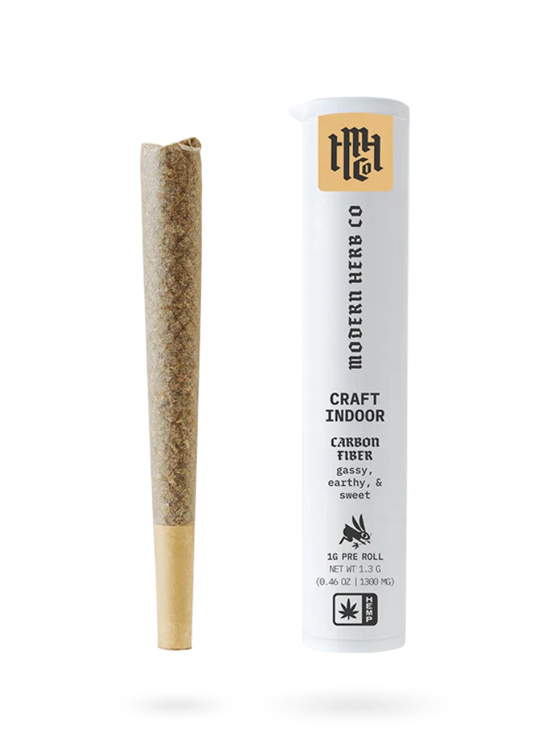 Modern Herb Co | THCa Pre Roll | Carbon Fiber | Hybrid | 1g